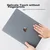 DiYiGongFang Zaštitna maska za Apple MacBook Air 15.3 M2/M3/M4/M5, Siva