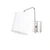 Opviq Zidna lampa E27 Max 40W, Bela
