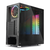 REDRAGON ohišje SteelJaw PRO GC-608 PRO, RGB, ATX, kaljeno steklo, črn