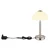Globo 21953N - LED prigušiva dodirna stona lampa ULDIN LED/7W/230V 3000K mat hrom