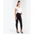 Denistar Ženske farmerke 200-3006, Slim fit, Crne