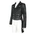 Moški plašč DEVIL FASHION - Velarium Noctis Gothic - črn - CT281