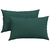 Jastučići za sofu 2 pcs Tamnozelena 50 x 30 cm tkanina