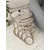 Hanah Home Milas 4 set stolića (umetnuti), zlatna/providna (4 kom)