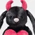 STEIFF Hoppie zajec - mali hudič črn 14 cm