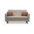 Atelier del Sofa Dvosed na razvlačenje Polya 151x86x75cm Bež