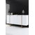 Hanah Home Luxe Komoda, Belo-Zlatna