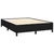 Vidaxl Box spring posteljni z vzmetnico črn 140x190 cm blago