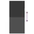 Rolo zavjesa Blackout Black 90x230 cm Širina tkanine 85,7 cm
