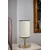 Opviq Stona lampa E27 Socket, Krem-Zlatna