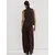 MANGO Bluza STONAK temno rjava