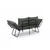 Atelier del Sofa Dvosed na razvlačenje Viper, Zeleni