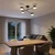 Brilagi - LED RGB prigušiva prislonjen luster MONO 4xGX53/14W/230V Wi-Fi Tuya crna