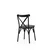Hanah Home Set trpezarijskih stolica Ekol 288 V2, 2 komada, Tamnosivi