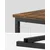 Songmics Stranska mizica, LET325B01, 60x35x60 cm, rjava