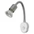 Osram - Fleksibilna zidna lampa PLUG TUBE FLEX 1xGU10/5W/230V mat hrom/bela