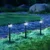 Aigostar - LED solarna lampa LED/0,006W/1,2V 32 cm crna 6500K IP44