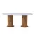 Hanah Home Trpezarijski sto Milas-2992, 180x77x90 cm, Beli
