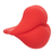 California Exotics Naughty Bits Muah Mini Vibrator Red