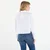 Srajca Calvin Klein Jeans Solid Boxy Cropped Shirt White M