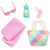 Punčka Luna Beach Set Corolle Girls z dolgimi rjavimi lasmi 28 cm 5 dodatkov od 4 leta