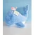 Doudou Plišasti modri kit 60 cm