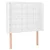 Krevet box spring s madracem LED bijeli 90x190 cm umjetna koža