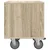 Noćni ormarić 2 pcs Sonoma hrast 40,5 x 40 x 48 cm