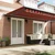 Povlačivi tende Crvena i Crna 500 × 300 cm Platno i Aluminij