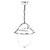 Opviq Spoljna lampa BFE-68212-BSY, 65 cm, Viseća, IP65, E27, 60W, Crna