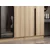 Hanah Home ormar sa reflektujućim staklom Nisa 20616, 360 cm, dore
