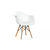 BOLZZ Set 4 stolice Modena, Sive