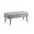 HANAH HOME Trpezarijski set Vina 0701 3 WalnutGrey