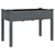 Sadilica s oblogom siva 118 x 59 x 76 cm od masivne jelovine