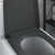 WC daska Antracit 49 x 36 x 4 cm Duroplast