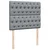 Vidaxl Boxspring postelja z vzmetnico svetlo siva 120x190 cm blago