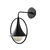 Opviq Zidna lampa E27 Max 40W, Crna