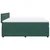 Vidaxl Box spring postelja z vzmetnico temno zelena 180x200 cm žamet