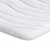 Nadmadrac Bijelo 120 x 200 cm Pleteno platno