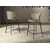 Angel Cerdá Stool upholstered in mottled brown fabric, (5000151095)