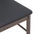vidaXL Jedilni stoli z blazinami 2 kosa Brown Solid Wood Rubber