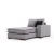 Atelier del Sofa Ugaona garnitura Lena 94x85x296cm Svetlosiva