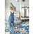 Decormat Vinil preproga Barvit abstraktni maroški vzorec 60x90 cm