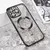 Maska za mobilni telefon iPhone 15 Pro Max LUX, Magsafe, Crna
