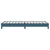 Vidaxl Box spring postelja brez vzmetnico temno modra 90x220 cm žamet