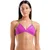 Arena solid tie back top fuchsia/green m - uk34