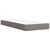 Vidaxl Box spring postelja z vzmetnico taupe 90x190 cm blago