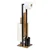 WENKO 25784100 - WC set RIVALTA 18x70 cm smeđa/crna