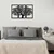 Wallity Zidna dekoracija Agac 5, 105x66cm, Crna