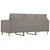 vidaXL Trosed taupe 180 cm blago